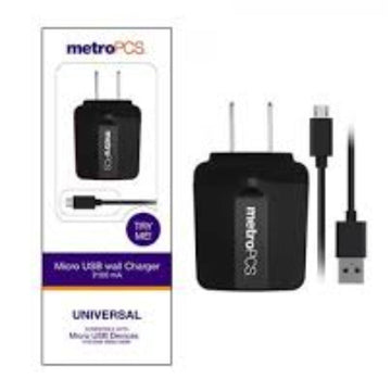 Micro Usb Wall Charger 2100mA Metro PCS